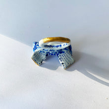 Load image into Gallery viewer, Bow Ring - Portuguese Tile