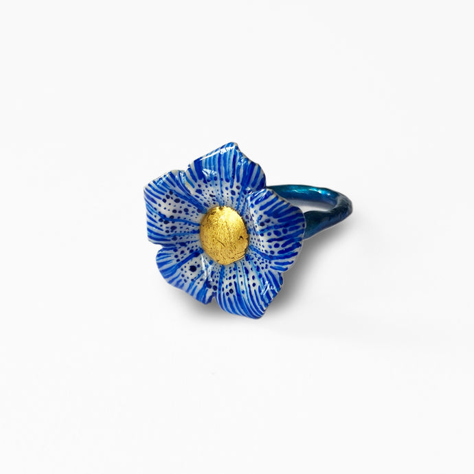 Star Fish Flower Ring