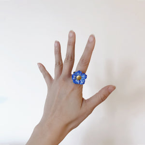 Star Fish Flower Ring
