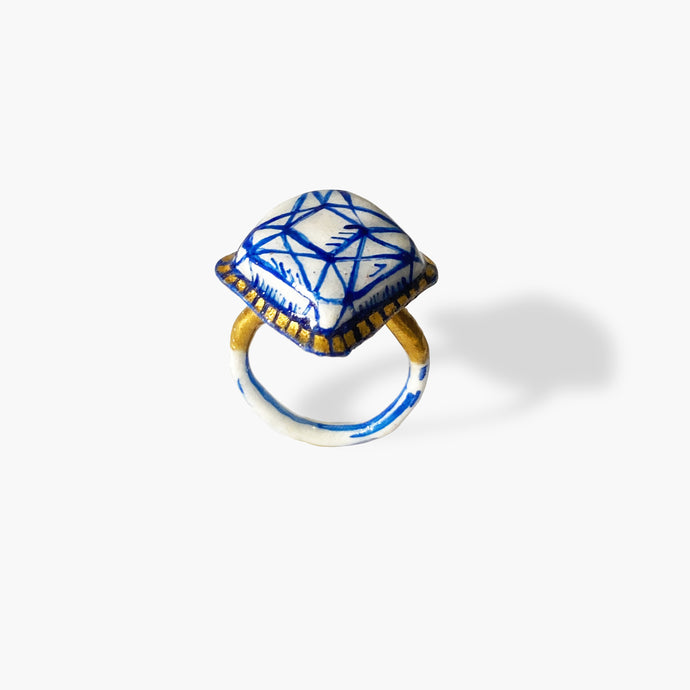 Pseudo Diamond Ring