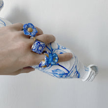 Load image into Gallery viewer, Star Fish Flower Ring