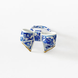 Bow Ring - Lotus Pattern