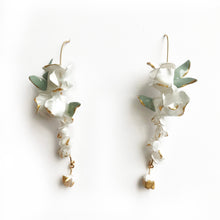 Load image into Gallery viewer, Long Roses Earrings