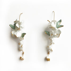 Long Roses Earrings