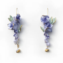 Load image into Gallery viewer, Long Roses Earrings