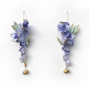 Long Roses Earrings