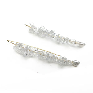 Clear Ashes Earrings