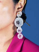 Load image into Gallery viewer, Falling Snow Earrings